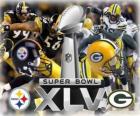 Super Bowl XLV - Steelers Pittsburgh vs Γκριν Μπέι Πάκερς